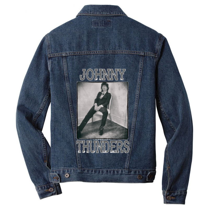 Photograp Johnnyhunders Classic Men Denim Jacket by ANDREACOOPERSMITH | Artistshot