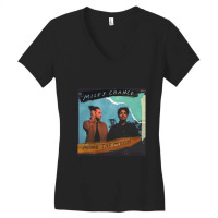 Milky Chance Mind The Moon Women's V-neck T-shirt | Artistshot