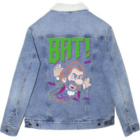 Laszlo Bat Vampire 1 Unisex Sherpa-lined Denim Jacket | Artistshot