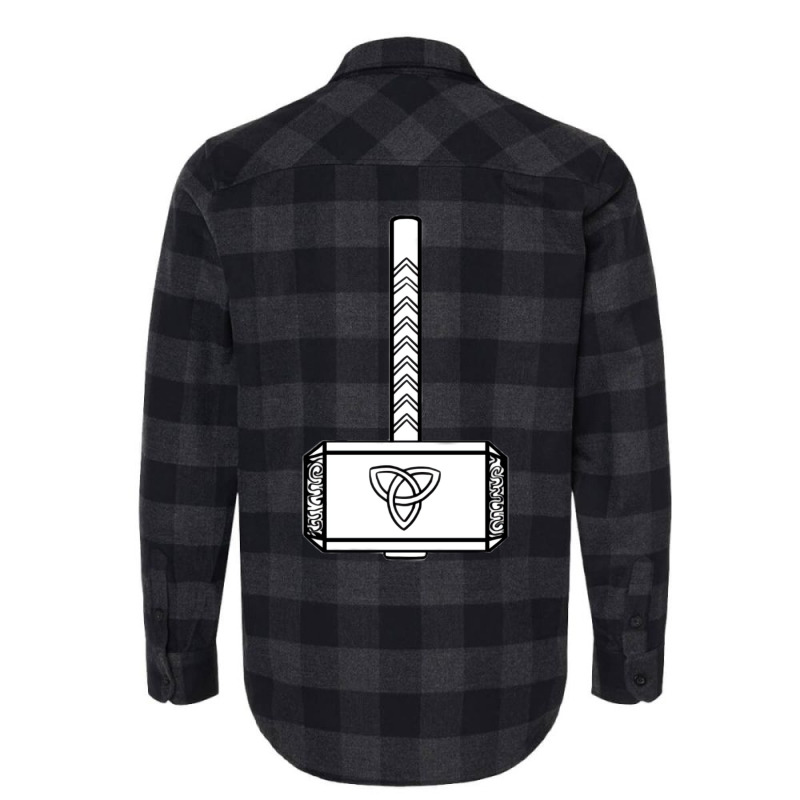 The Hammer Of The God Of Thunder. Flannel Shirt | Artistshot