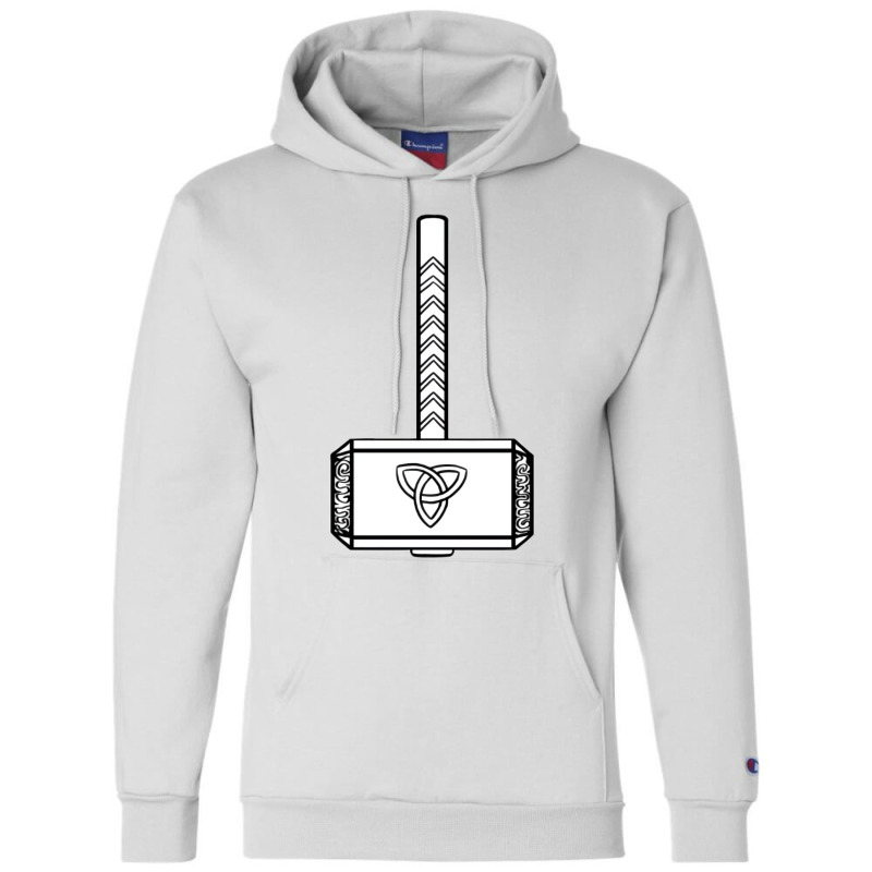 The Hammer Of The God Of Thunder. Champion Hoodie | Artistshot