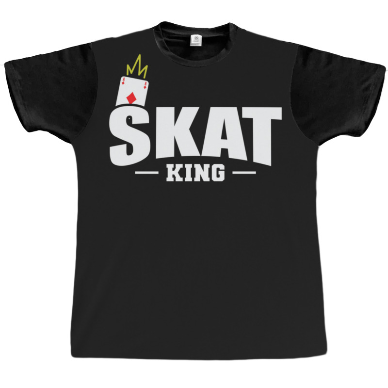 Skat King Card Game Irritate Playing Cards Graphic T-shirt | Artistshot