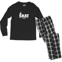 Skat King Card Game Irritate Playing Cards Men's Long Sleeve Pajama Set | Artistshot