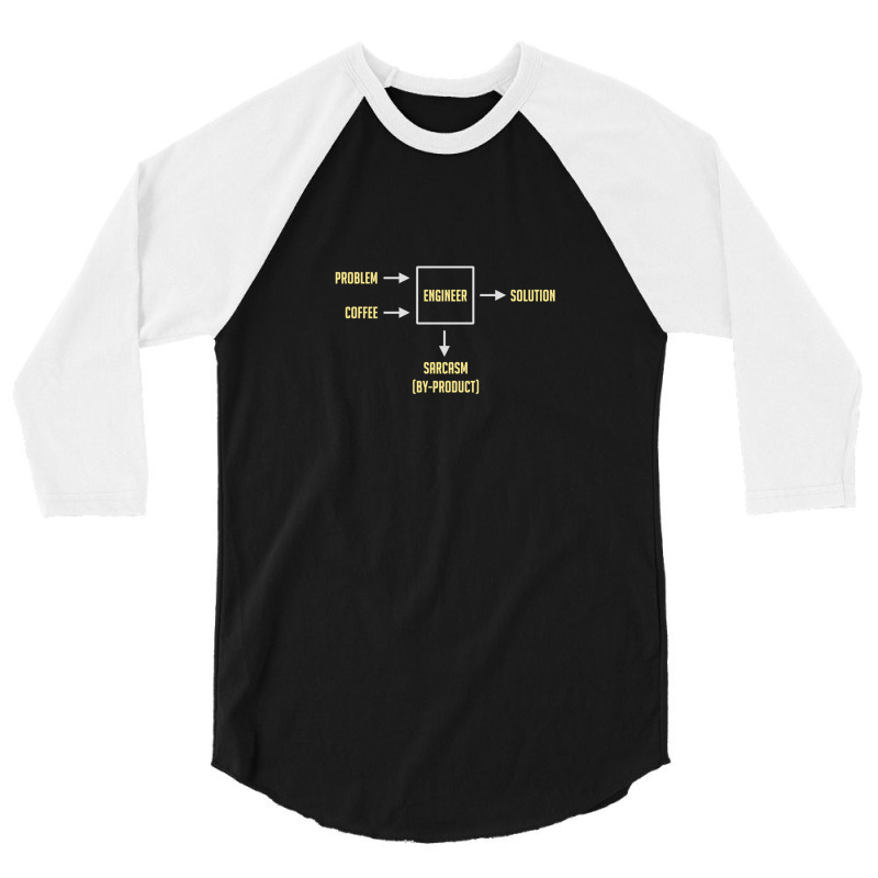 Engineering Sarcasm By-product 3/4 Sleeve Shirt | Artistshot