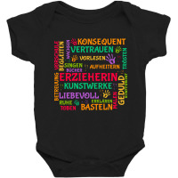 Limited Edition Erzieherin Brainstorming Shirt (2) Baby Bodysuit | Artistshot