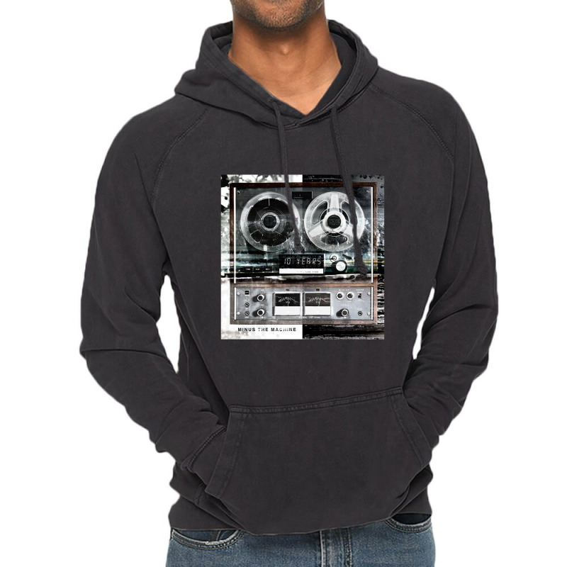 Minus The Machine Vintage Hoodie by NANCYLTICKLE-SUMMERS | Artistshot