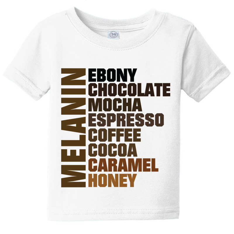 Melanin Definition   Melanin Life  Melanin Magic  Melanin Poppin  Blac Baby Tee | Artistshot