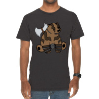 Bears Machina - Grog Strongpaw Vintage T-shirt | Artistshot