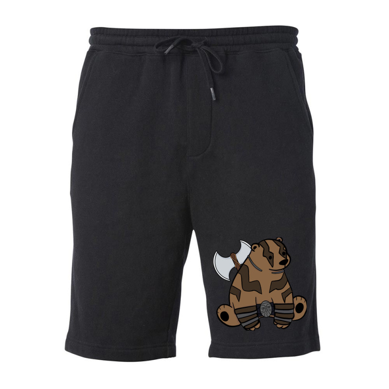 Bears Machina - Grog Strongpaw Fleece Short by MIVANVORST | Artistshot