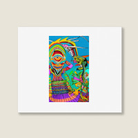 Sacred Plant Medicine Fuck The Pharmacy  Ayahuasca Landscape Canvas Print | Artistshot