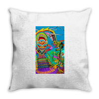 Sacred Plant Medicine Fuck The Pharmacy  Ayahuasca Throw Pillow | Artistshot