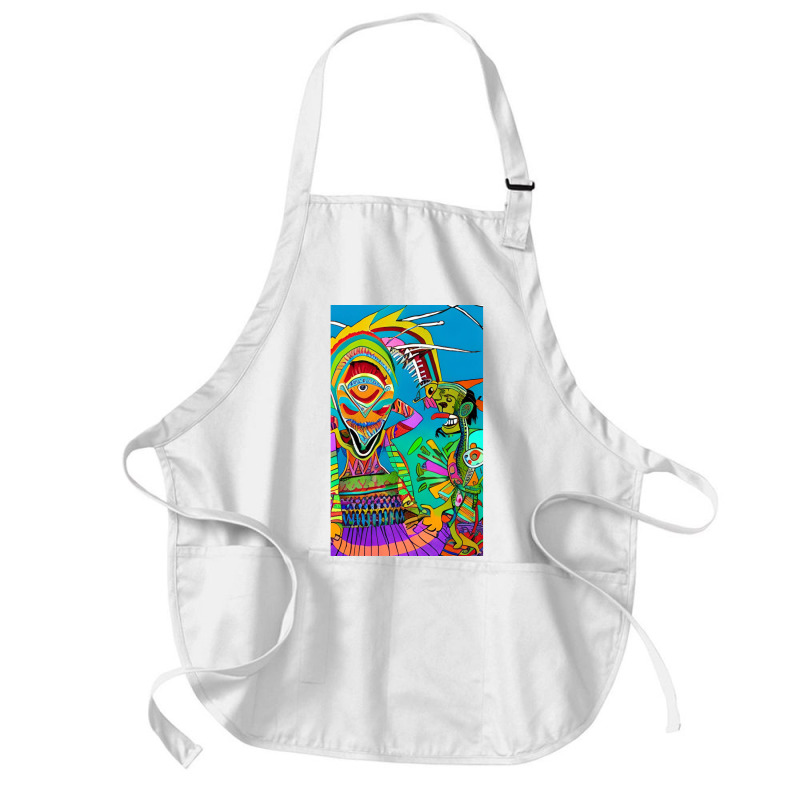 Sacred Plant Medicine Fuck The Pharmacy  Ayahuasca Medium-length Apron | Artistshot