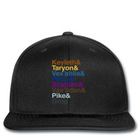 Critical Role Vox Machina Helvetica Names Printed Hat | Artistshot