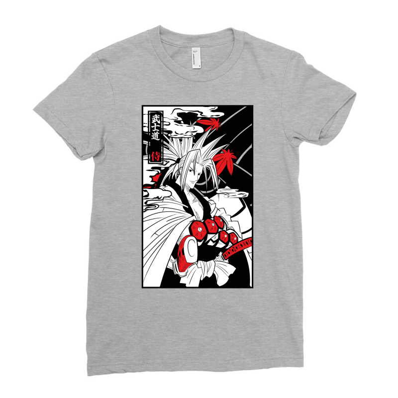 Amidamaru Shaman King Japan Ladies Fitted T-Shirt by medjikmeezahw | Artistshot