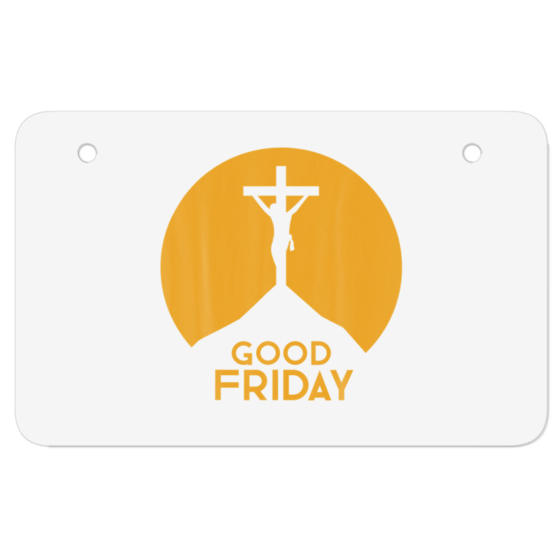 Good Friday - Holy Week Christian Faith & Love - Good Friday Atv License Plate | Artistshot