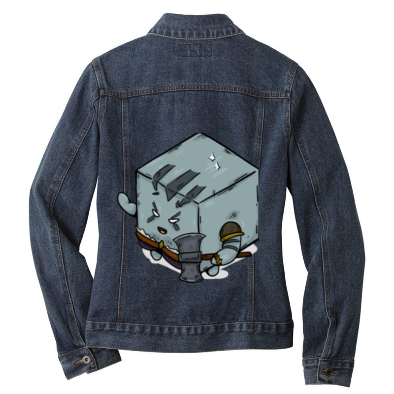 Grog Dice Ladies Denim Jacket | Artistshot