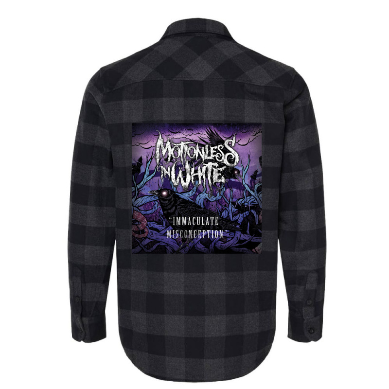 Motionless In White Immaculate Misconception Flannel Shirt by NANCYLTICKLE-SUMMERS | Artistshot