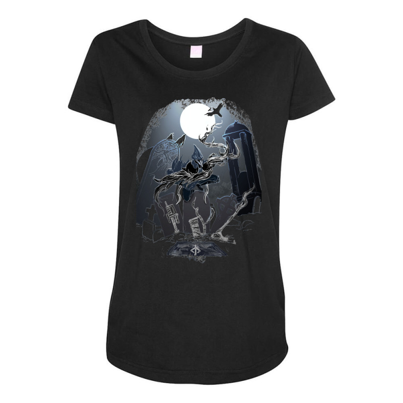 Burial Maternity Scoop Neck T-shirt by garazimmaodug | Artistshot