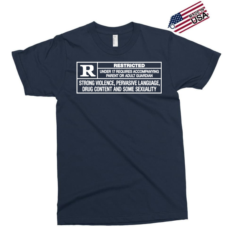 Rated R Exclusive T-shirt by kounalkherfix | Artistshot