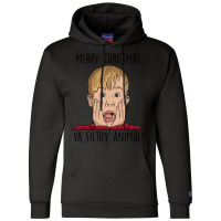 Merry Christmas Ya Filthy Animal 1 Champion Hoodie | Artistshot