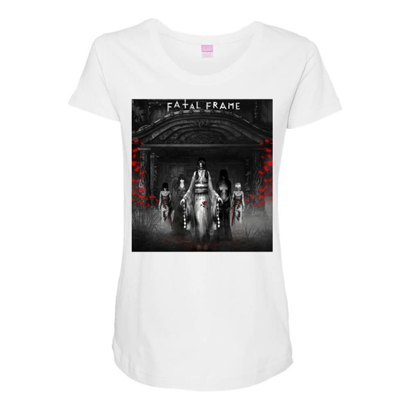 Fatal Frame Maternity Scoop Neck T-shirt by jugdisyatimix | Artistshot