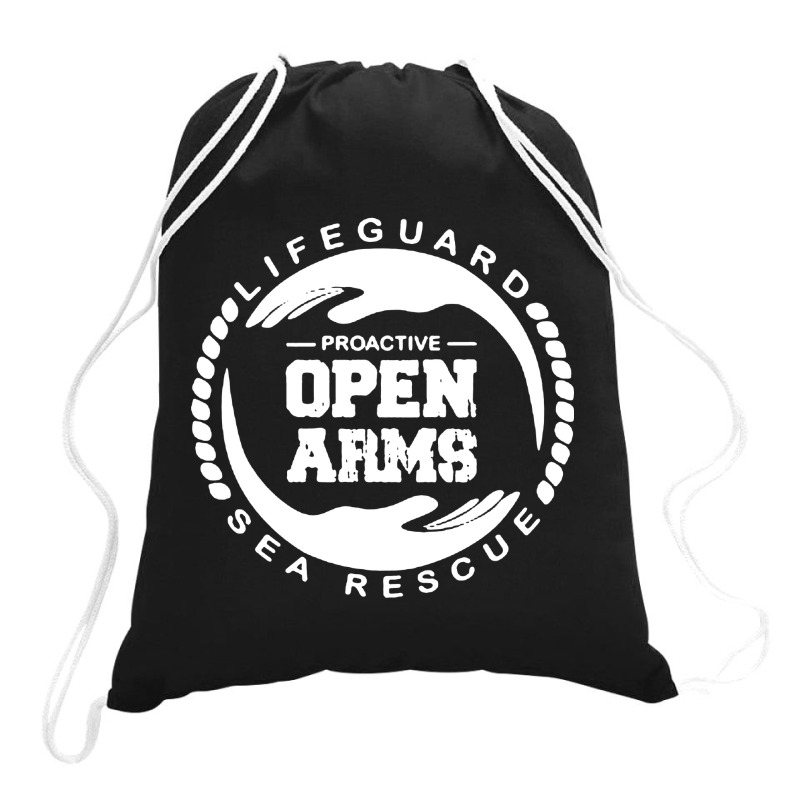 Proactiva Open Arms Drawstring Bags | Artistshot