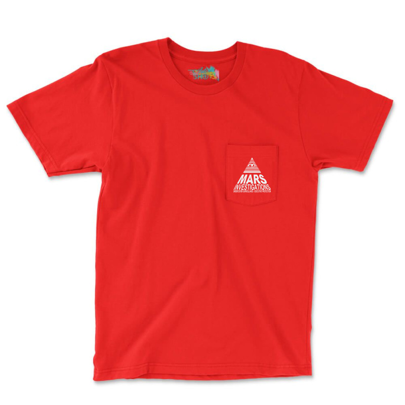 Mars Investigations Pocket T-Shirt by cutioxucct | Artistshot