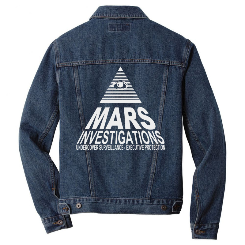 Mars Investigations Men Denim Jacket by cutioxucct | Artistshot