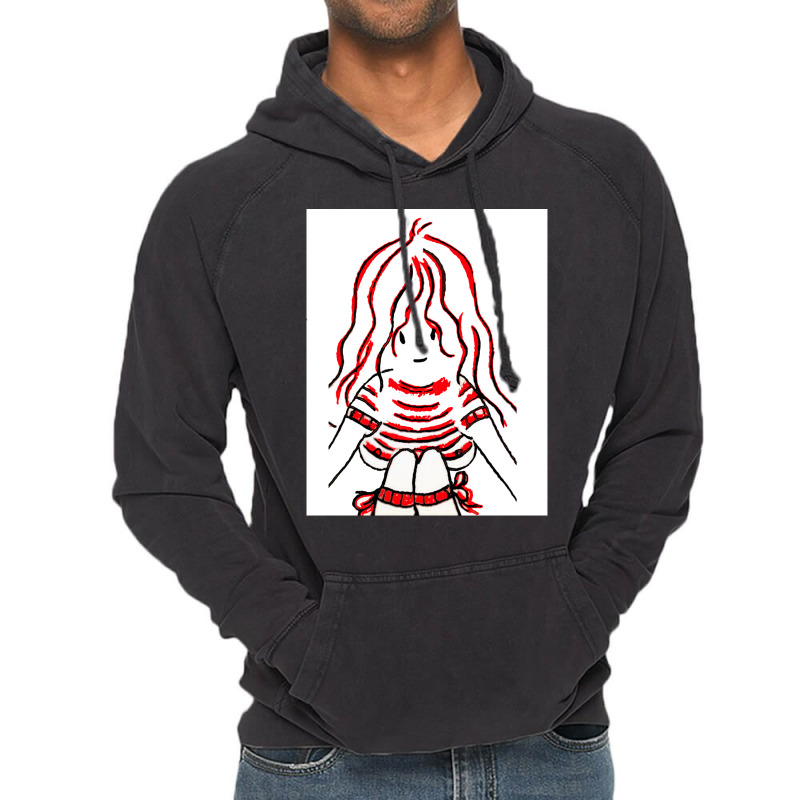 Mylene Farmer Drawing Vintage Hoodie | Artistshot