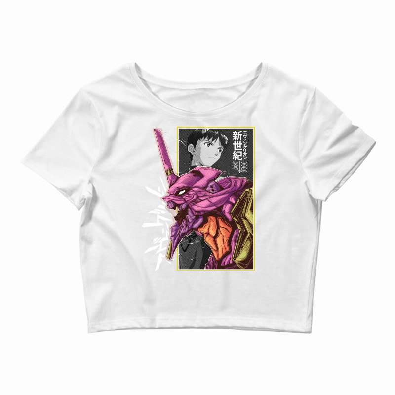 Evangelion Unit 01 Crop Top by chanasrhyss4 | Artistshot