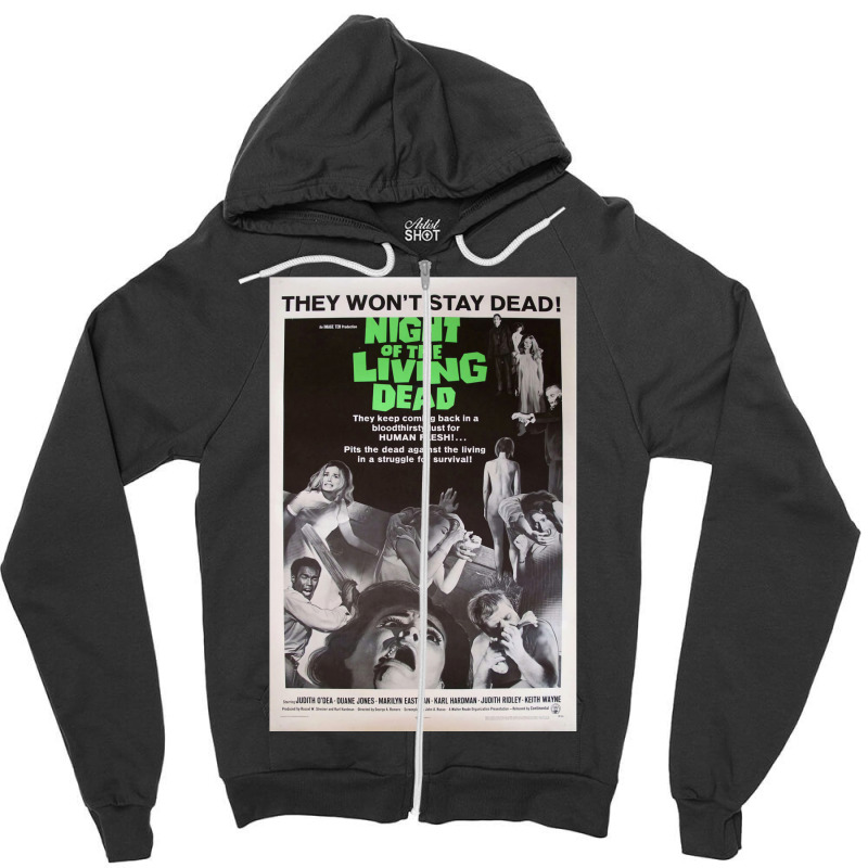 Night Of The Living Dead Zipper Hoodie | Artistshot