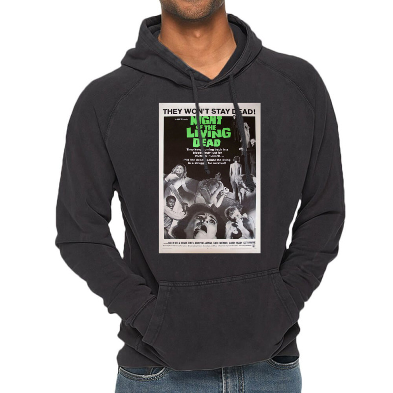 Night Of The Living Dead Vintage Hoodie | Artistshot