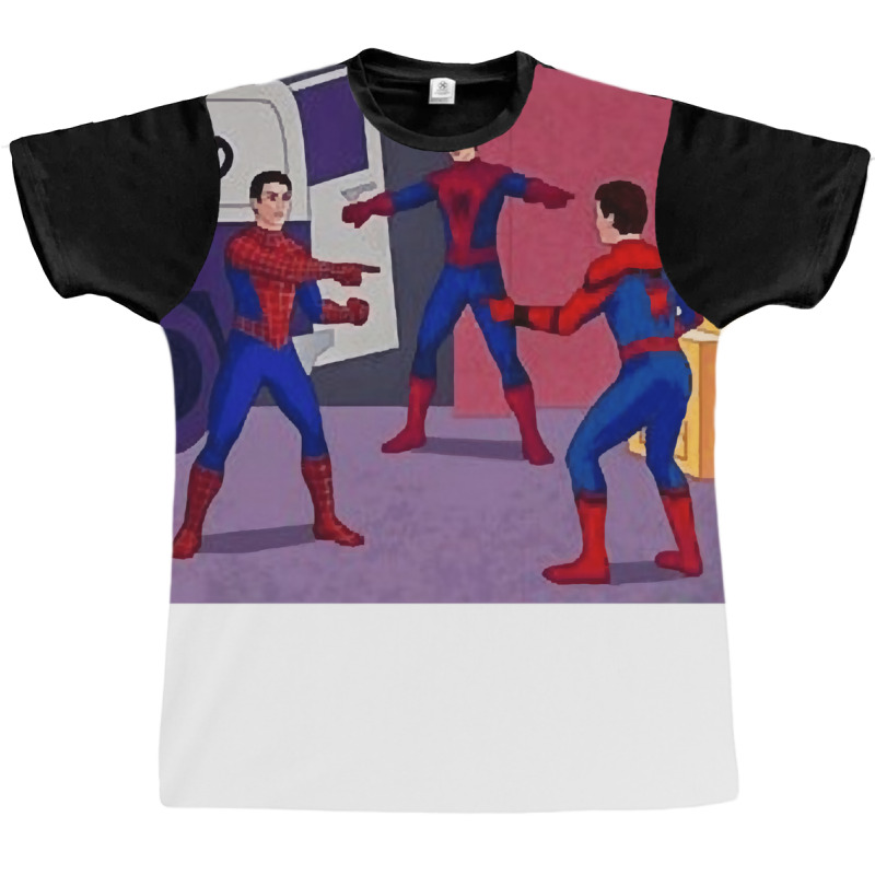 Spidermen Men Not Man Meme Graphic T-shirt by kounalkherfix | Artistshot