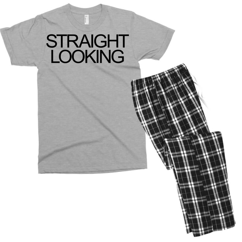 Straight Looking Men's T-shirt Pajama Set by kounalkherfix | Artistshot