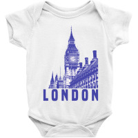 London Big Ben Baby Bodysuit | Artistshot