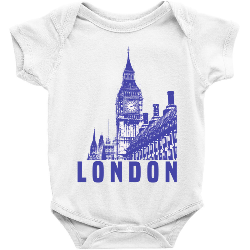 London Big Ben Baby Bodysuit by denvector | Artistshot