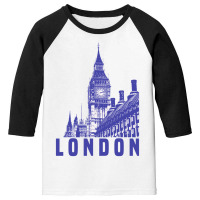 London Big Ben Youth 3/4 Sleeve | Artistshot