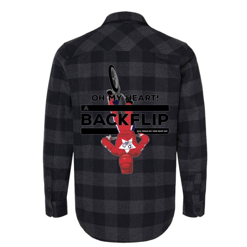 Oh My Heart A Backflip Flannel Shirt | Artistshot