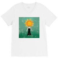 Balance And Composure V-neck Tee | Artistshot