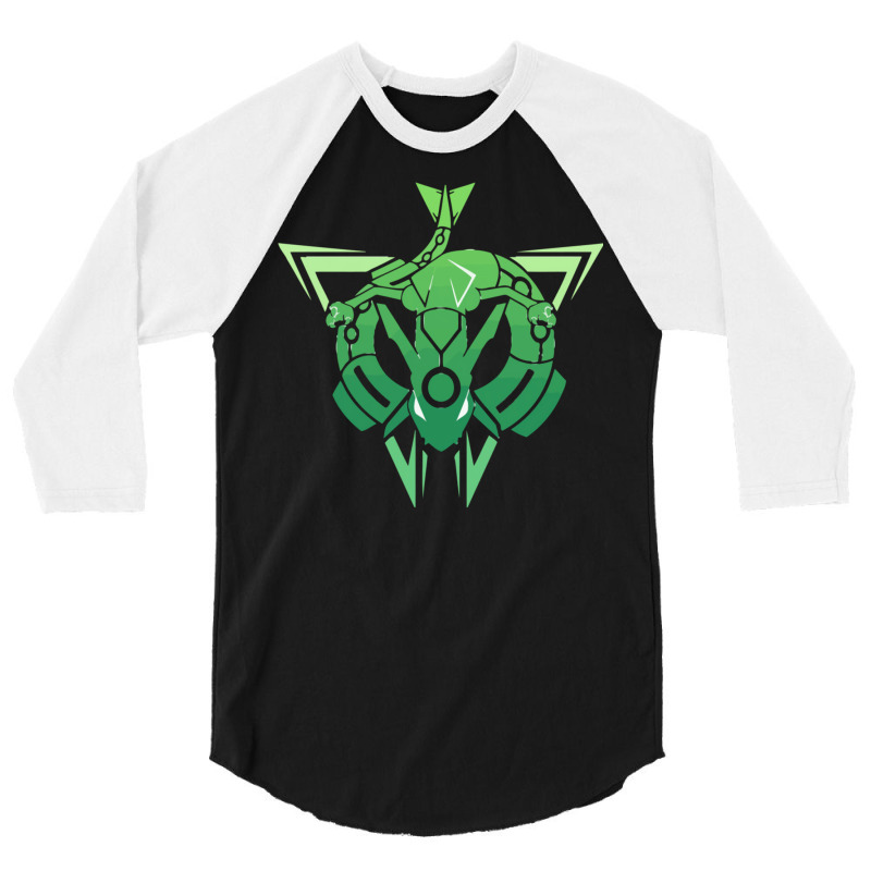 Team Rayquaza 3/4 Sleeve Shirt by kounalkherfix | Artistshot