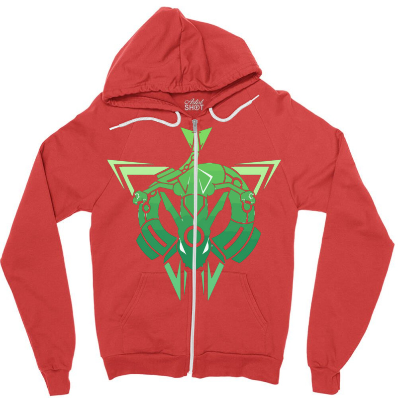 Team Rayquaza Zipper Hoodie by kounalkherfix | Artistshot