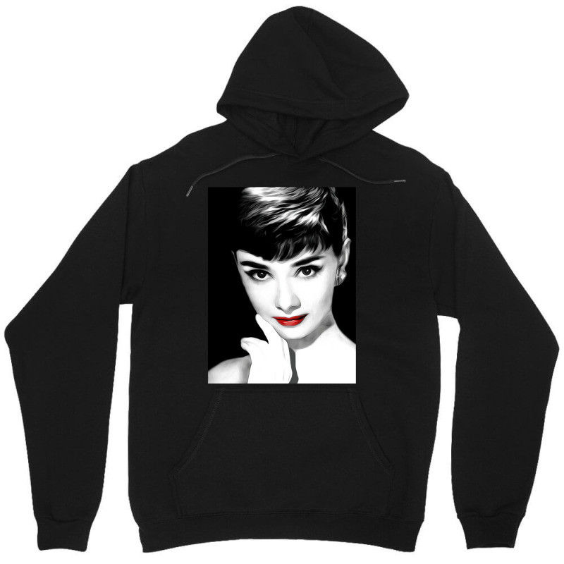 Audrey Hepburn Lips Unisex Hoodie | Artistshot