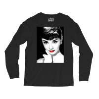 Audrey Hepburn Lips Long Sleeve Shirts | Artistshot