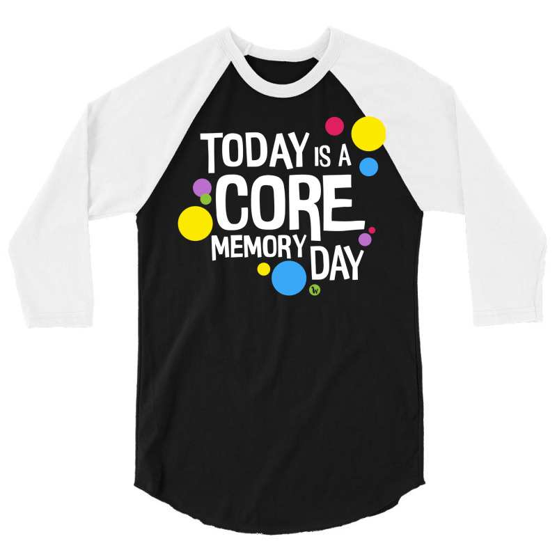 Core Memory Day 3/4 Sleeve Shirt by amwayfigeljy | Artistshot