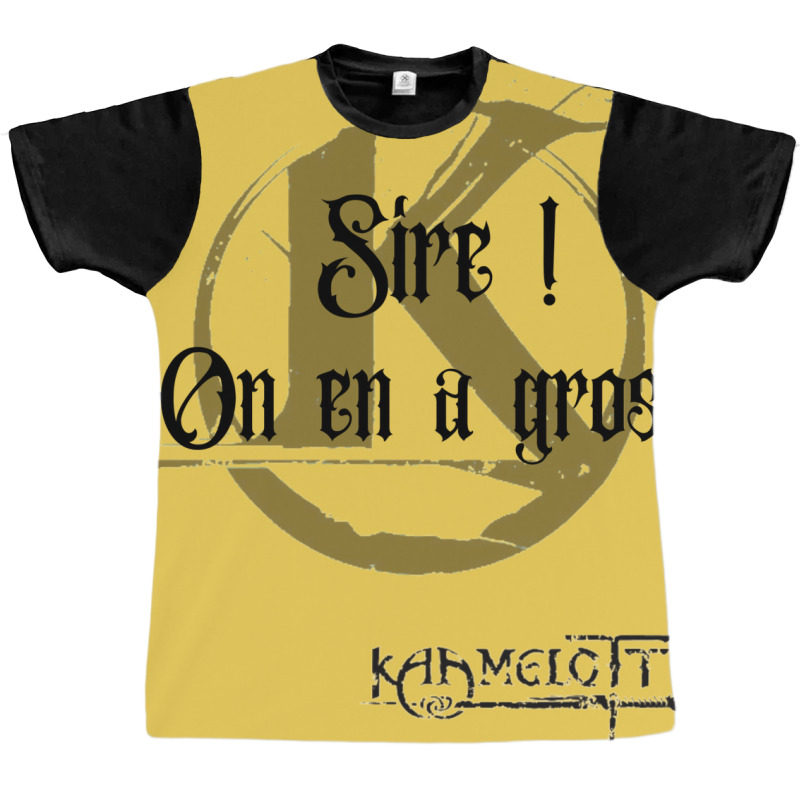 Quote Kaamelott We Have Big! Graphic T-shirt | Artistshot