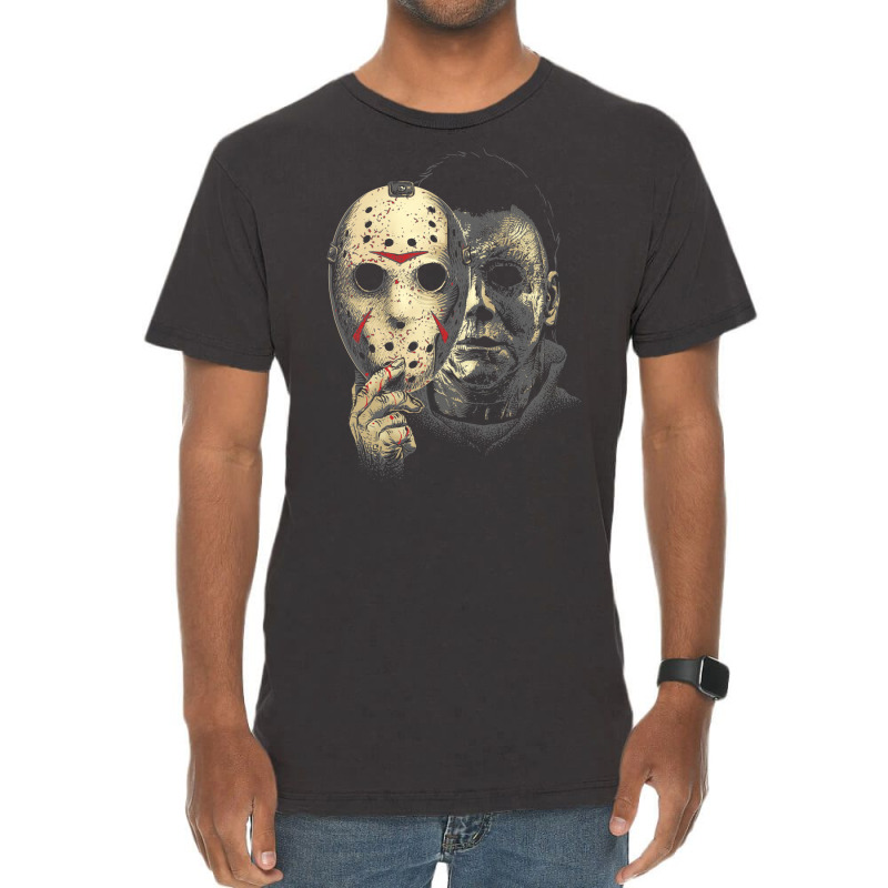 Behind The Mask Vintage T-shirt | Artistshot