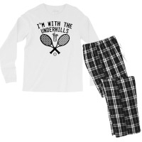 I'm With The Underhills Men's Long Sleeve Pajama Set | Artistshot