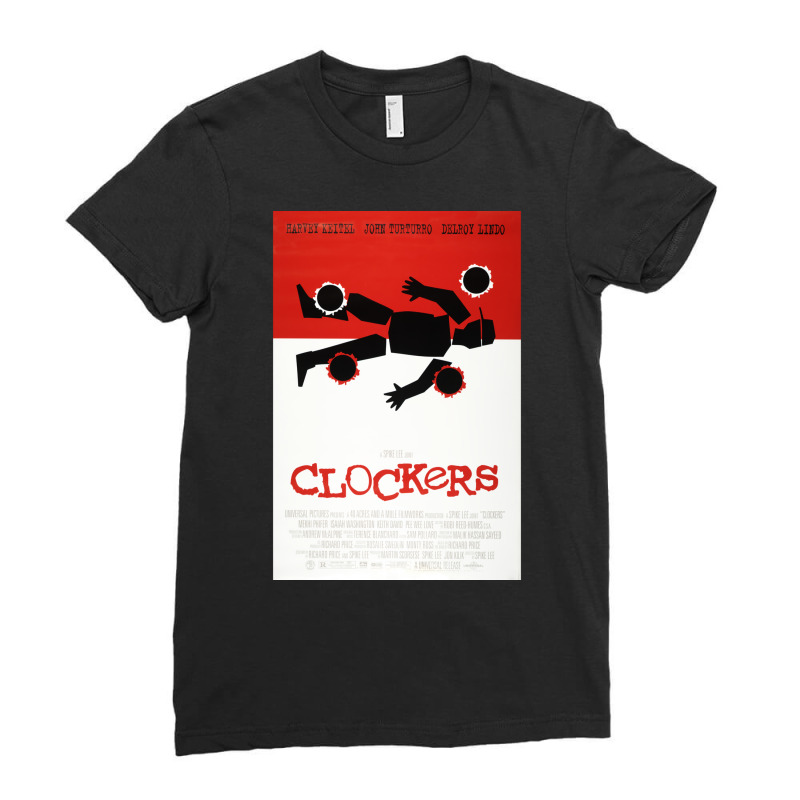 Clockers Movie Poster Ladies Fitted T-Shirt by negadilogts | Artistshot