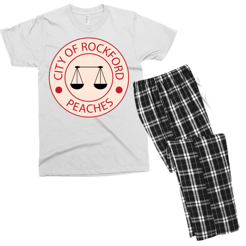 Rockford Peaches  2 Men's T-shirt Pajama Set | Artistshot