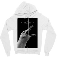 The Lighthouse Seagull Poster Zipper Hoodie | Artistshot